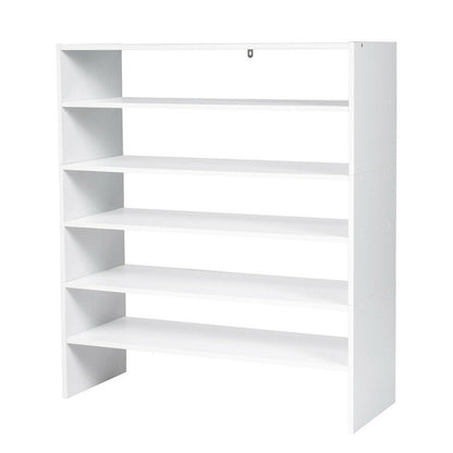 3-in-1 Wood Shoe Rack Ideal for Entryway and Hallway
