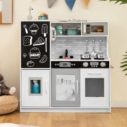 Toddler Pretend Play Kitchen for Boys and Girls 3-6 Years Old