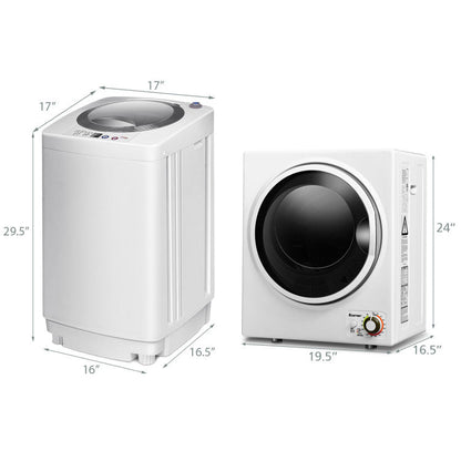 Electric Laundry Dryer and Full-Automatic Washing Machine Combo