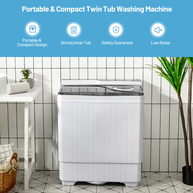 Compact Washer and Dryer Laundry Combo for Fast Household Laundry
