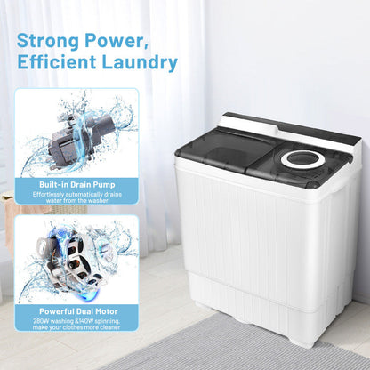 Compact Washer and Dryer Laundry Combo for Fast Household Laundry