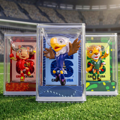 Official Licensed 2026 FIFA World Cup Mascot Figurines 3-Pack Clutch